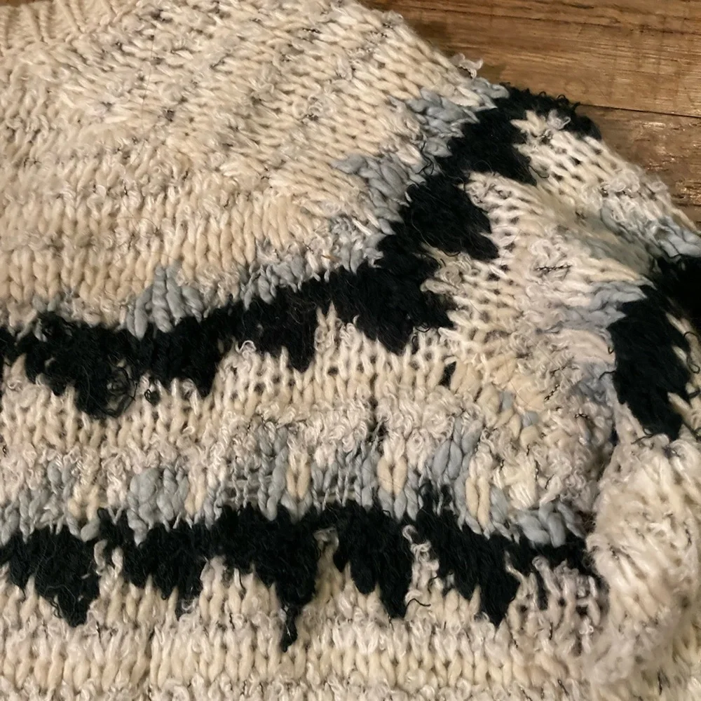 Free People Fair Isle sweater, Small - Picture 4 of 13